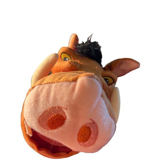 Disney Pumbaa Plush 13" Brown Black The Lion King Toy Soft Stuffed Animal - Picture 1 of 9